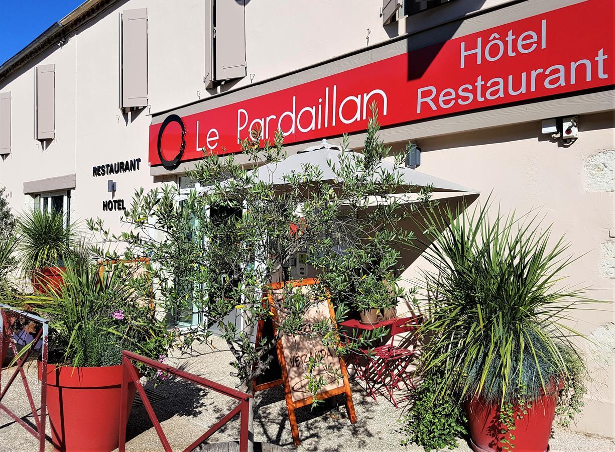 Logis Hotel & Restaurant Le Pardaillan Gondrin Eksteriør billede